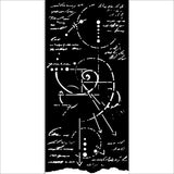 Stamperia Stencil Assortment, Silent Sea (8 Stencils)