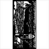 Stamperia Stencil Assortment, Silent Sea (8 Stencils)