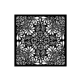 Stamperia, Thick Stencil 4.72"X 4.72", Lace (KSTDS26)