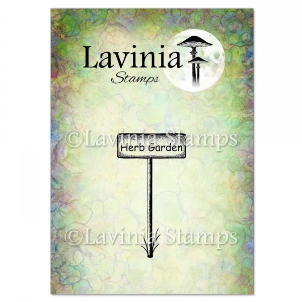 Lavinia Stamp, Clear Stamp, Herb Garden Sign (LAV941)