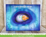 Lawn Fawn, Clear Stamps & Dies Combo, Anglerfish Flip-Flop (LF2010 & LF2011)