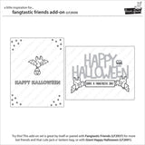 Lawn Fawn, Stamps & Dies Combo Set, Fangtastic Friends Add-On (LF2939 & LF2940)