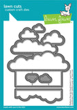 Lawn Fawn, Lawn Cuts Custom Craft Die, Platform Pop-Up Cloud Inserts (LF3092)