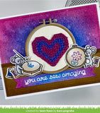 Lawn Fawn, Lawn Cuts Custom Craft Die, Embroidery Hoop (LF3093)