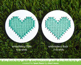 Lawn Fawn, Lawn Cuts Custom Craft Die, Embroidery Hoop (LF3093)