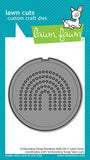 Lawn Cuts Custom Craft Die, Embroidery Hoop Rainbow Add-On