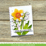 Lawn Fawn, Lawn Cuts Custom Craft Die, Lovely Lily of the Valley (LF3377)
