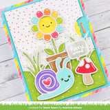 Lawn Fawn, Lawn Cuts Custom Craft Die, Happy Potted Flower (LF3381)