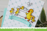 Lawn Fawn Clear Stamps & Dies Combo, Rub-A-Dub-Dub (LF1583 & LF1584)