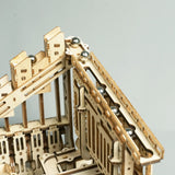 ROKR, 3D Mechanical Wooden Puzzle, Marble Run - Marble Squad