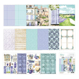 Mintay Papers, 6X8 Add-On Paper Pad, Lavender Farm