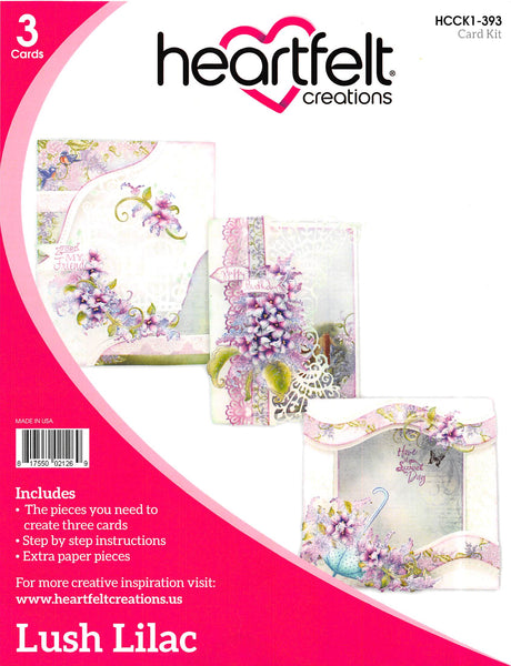 Heartfelt Creations, Lush Lilac Card Kit