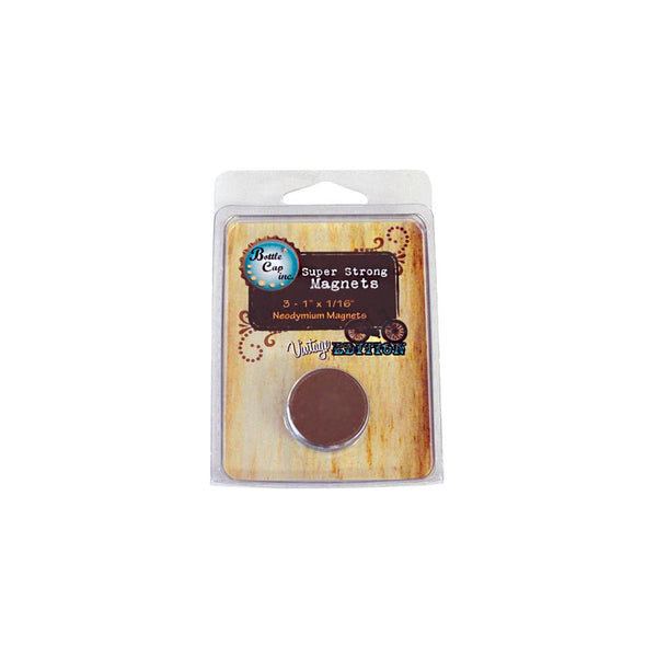 BCI Crafts Vintage Magnets Discs 3/Pkg, 1"