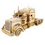 ROKR, Wooden Puzzle, Scale Model Vehicle, Heavy Truck