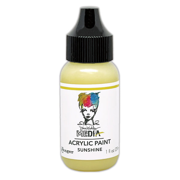 Dina Wakley Media Heavy Body Acrylic Paint 1oz (Assorted Colors)