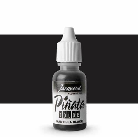 Jacquard, Pinata Alcohol Ink 0.5oz, Mantilla Black