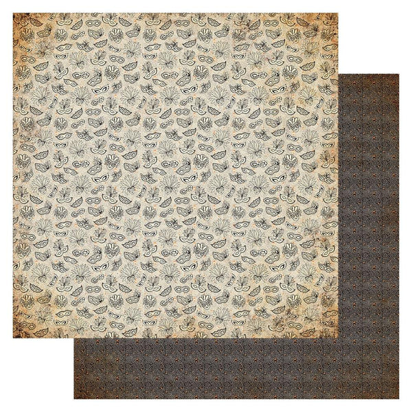 Authentique, Masquerade Double-Sided Cardstock 12"X12", #5