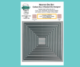 Product Well, Nested Die Set, Assorted Style, Includes a BONUS Magnetic Sheet for Easy Storage