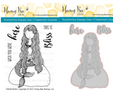 Honey Bee Stamps, 3"X4" Clear Stamps & Dies Combo, Ocean Bliss