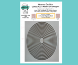 Product Well, Nested Die Set, Assorted Style, Includes a BONUS Magnetic Sheet for Easy Storage