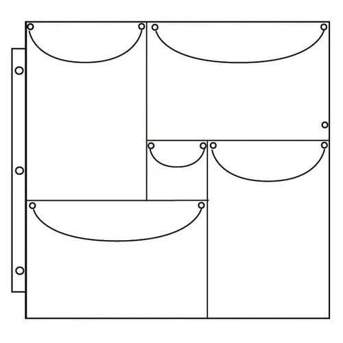 Totally-Tiffany, ScrapRack Collection, Fantastic Five Storage Page, 10 Pack (P87)