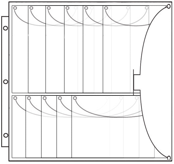 Totally-Tiffany, ScrapRack Flippin Storage Page 3/Pkg 11 Pockets (P82)