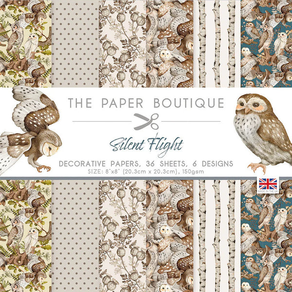 The Paper Boutique, Silent Flight, 8x8 Paper Pad