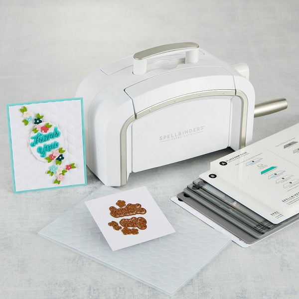 Spellbinders Platinum Six Cut & Emboss Machine with Universal Plate System (PE-104) *(Pls see Note)