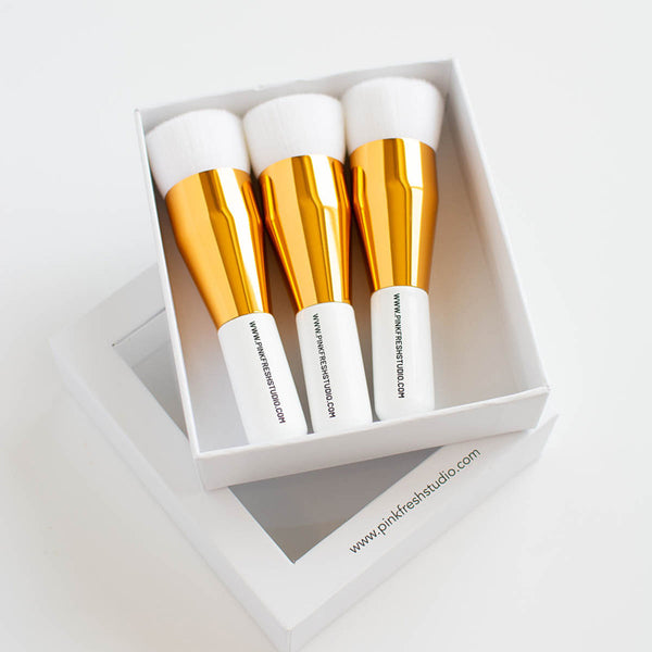 Pinkfresh Studio Blending Brushes 3/Pkg, 1"