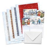 Katy Sue, Christmas Garden Picket Fence, Card Making Kit