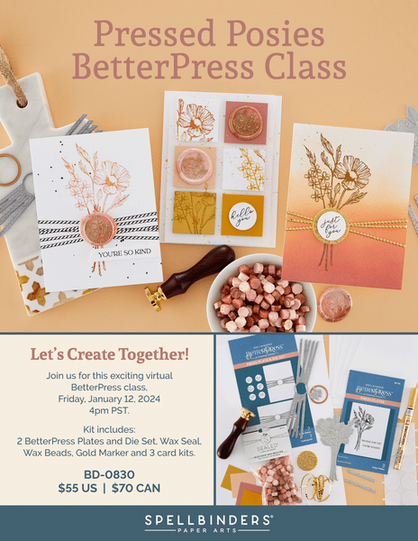 Spellbinders BetterPress Letterpress Get Creating Bundle – Entire  BetterPress System + 3 Extra Press Plates – A Note from Me, Big Thanks and  Hello