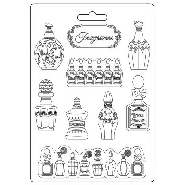 Stamperia, Soft Maxi Mould A4, Rose Parfum, Fragrance