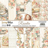 ScrapBoys, 6"x6" Double-Sided Paper Pad, Rosalia