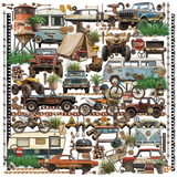 49 And Market Laser Cut Outs Elements, Rust & Revs 2.0 (RR2-31539)