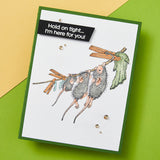 Spellbinders, House Mouse Cling Rubber Stamp, Breezy Day, Spring Has Sprung (RSC-026)