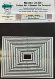Product Well, Nested Die Set, Assorted Style, Includes a BONUS Magnetic Sheet for Easy Storage