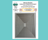 Product Well, Nested Die Set, Assorted Style, Includes a BONUS Magnetic Sheet for Easy Storage