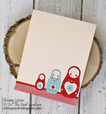 Frantic Stamper Precision Die - Russian Nesting Dolls