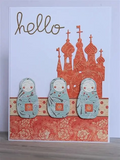 Frantic Stamper Precision Die - Russian Nesting Dolls