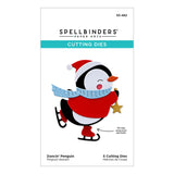 Spellbinders Etched Dies From the Dancin' Christmas Collection, Dancin' Penguin (S3-482)