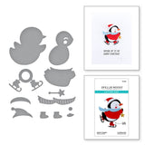 Spellbinders Etched Dies From the Dancin' Christmas Collection, Dancin' Penguin (S3-482)