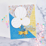 Spellbinders, Etched Dies from Birthday Celebrations Collection, Color Block Balloons (S4-1201)