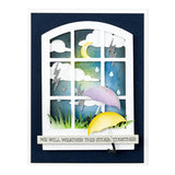 Spellbinders Etched Dies By Tina Smith, Up In The Air View, Windows With A View (S4-1331)