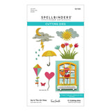 Spellbinders Etched Dies By Tina Smith, Up In The Air View, Windows With A View (S4-1331)