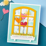 Spellbinders Etched Dies By Tina Smith, Up In The Air View, Windows With A View (S4-1331)