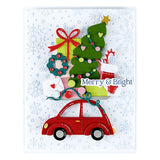 Spellbinders, Etched Dies From Wonderland, Yuletide Ride (S4-1462)