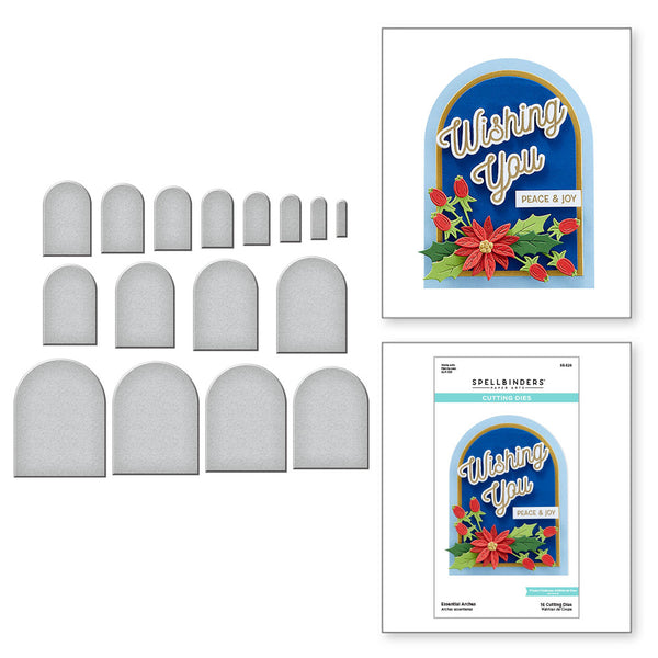 Spellbinders, Etched Dies, Essential Arches (S5-526)