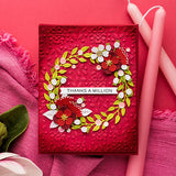 Spellbinders Etched Die, From Beautiful Wreaths Collection By Suzanne Hue, Garden Wreath Add-Ons