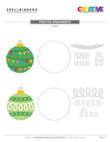 Spellbinders Etched Dies By Nichol Spohr, Festive Ornaments (S5-607)