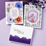 Spellbinders Etched Dies, Essential Four Petal Labels- Mirrored Arch Labels